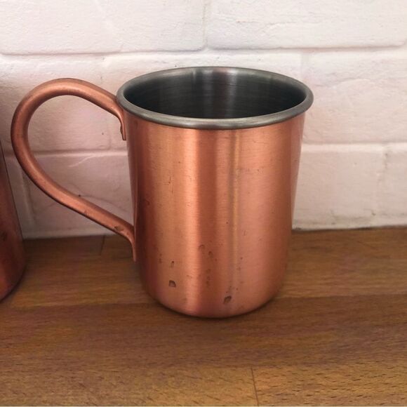 Tito’s Vodka Copper Moscow Mule Mug Set of 2 - Picture 4 of 10